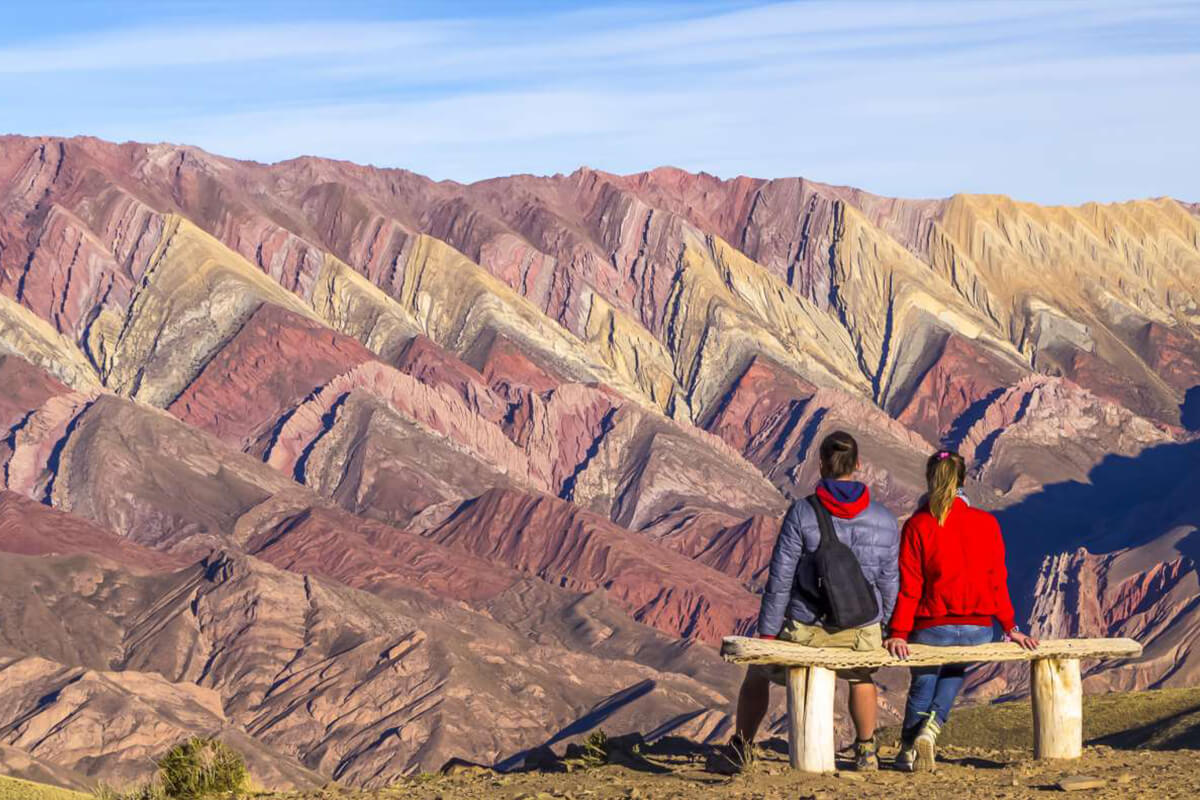 Serranias del Hornocal en Jujuy