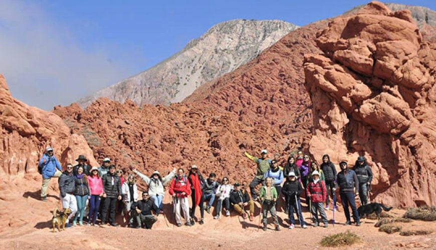 Trekking a las Quebradas de las Señoritas Grupo 1