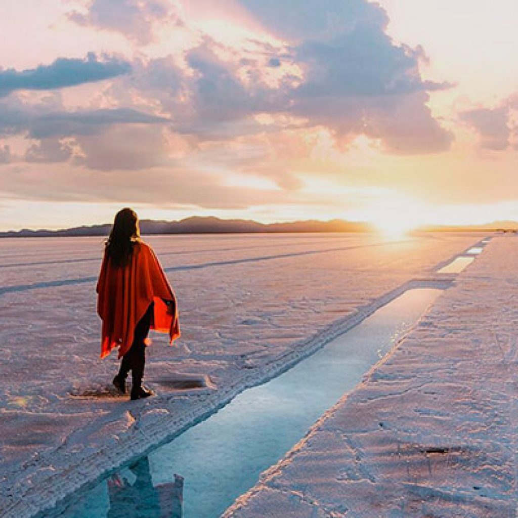 Atardecer en Salinas Grandes de Jujuy